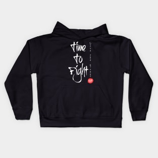 Time To Fight Save The Planet Kids Hoodie